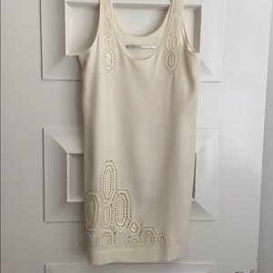 Ivory Cynthia Vincent silk dress
